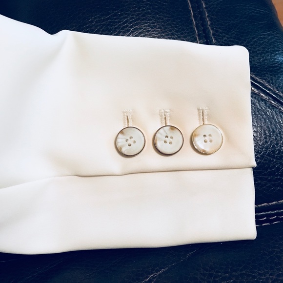 Cremieux Blazer - Ivory Size 2 - Picture 5 of 5